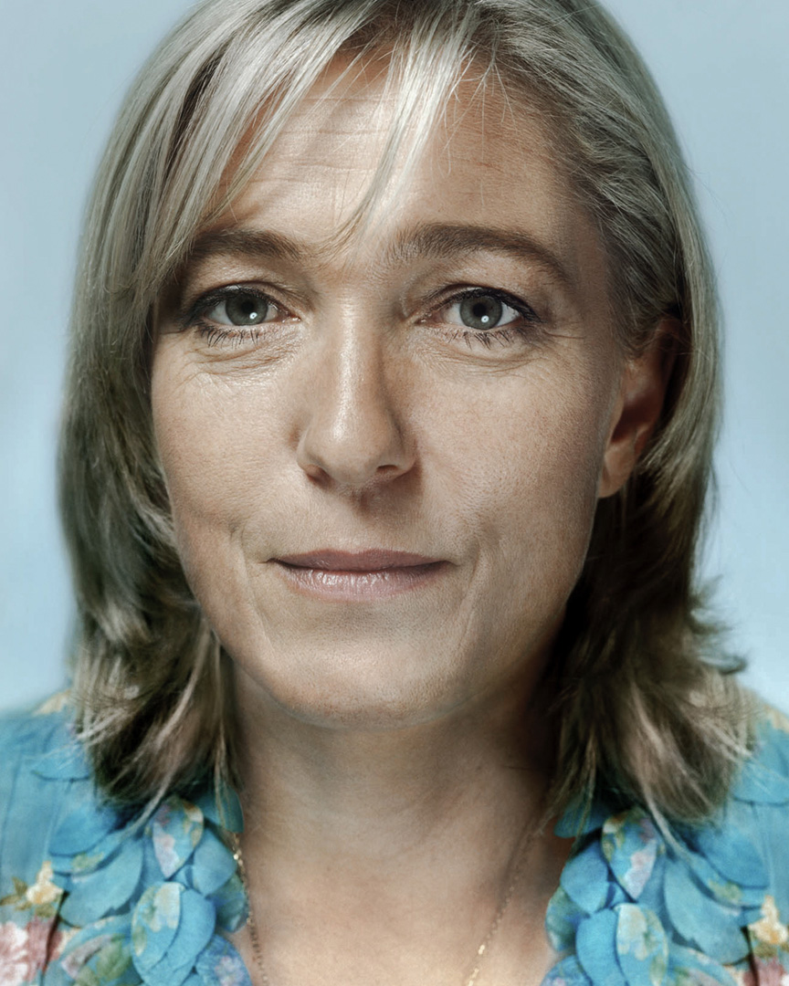 Jean-François Robert - Faces/Public  - Marine Le Pen